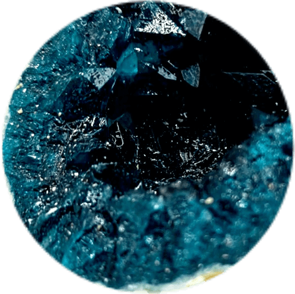 kék kvarc geóda gyöngy